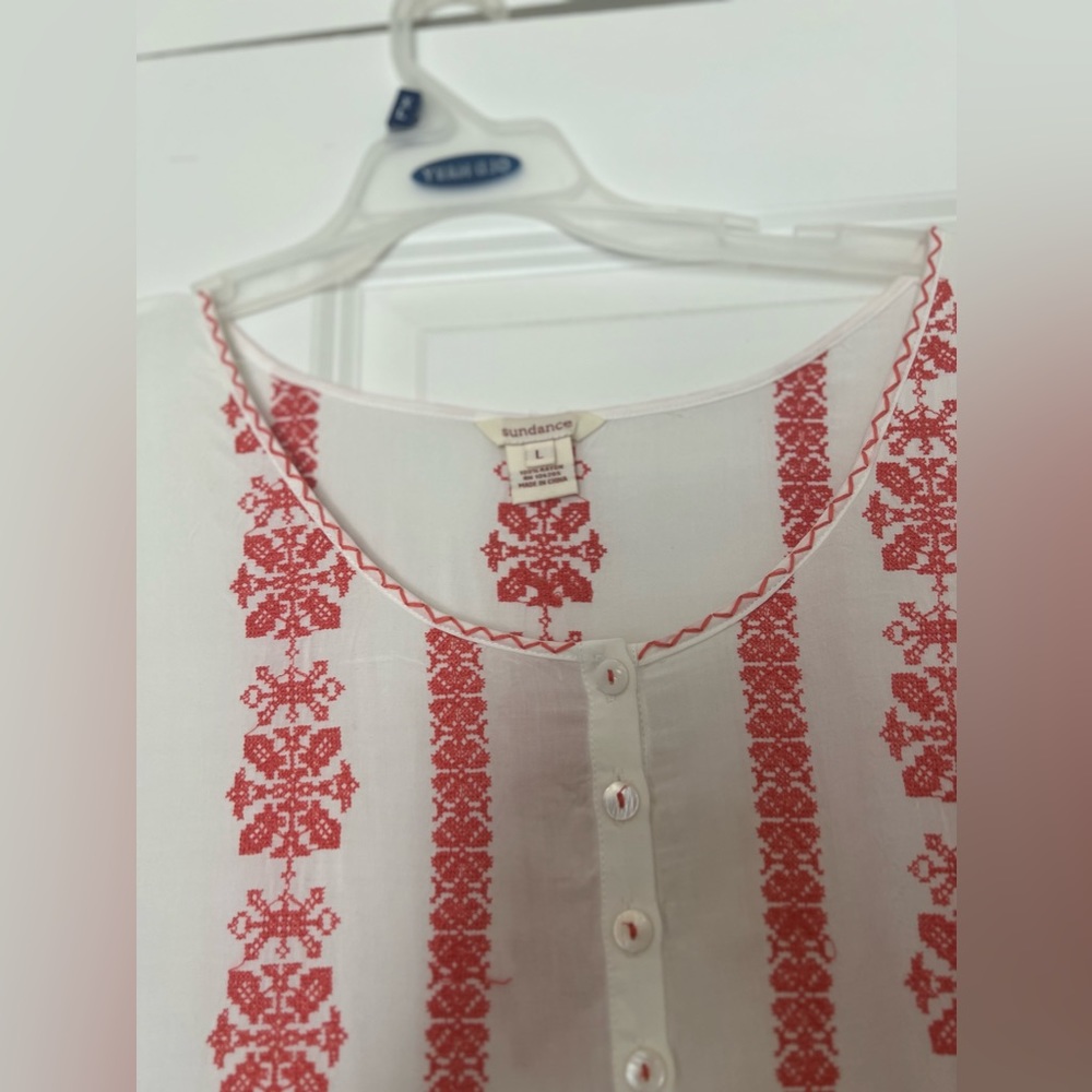 Sundance white embroidered maxi dress - Picture 5 of 5